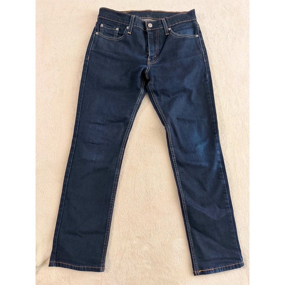 Levi's Mens 30x29 (labeled) Dark Blue Jeans 511 Slim Fit Denim Pants
